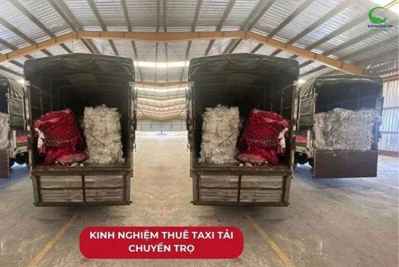 Kinh nghiệm thuê taxi tải chuyển trọ giá rẻ