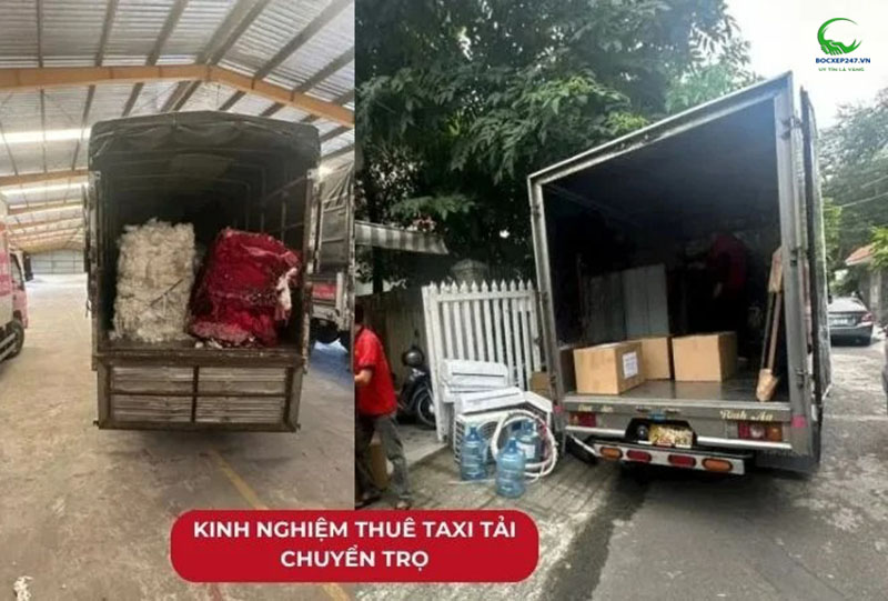 Kinh nghiệm thuê xe tải chuyển trọ uy tín