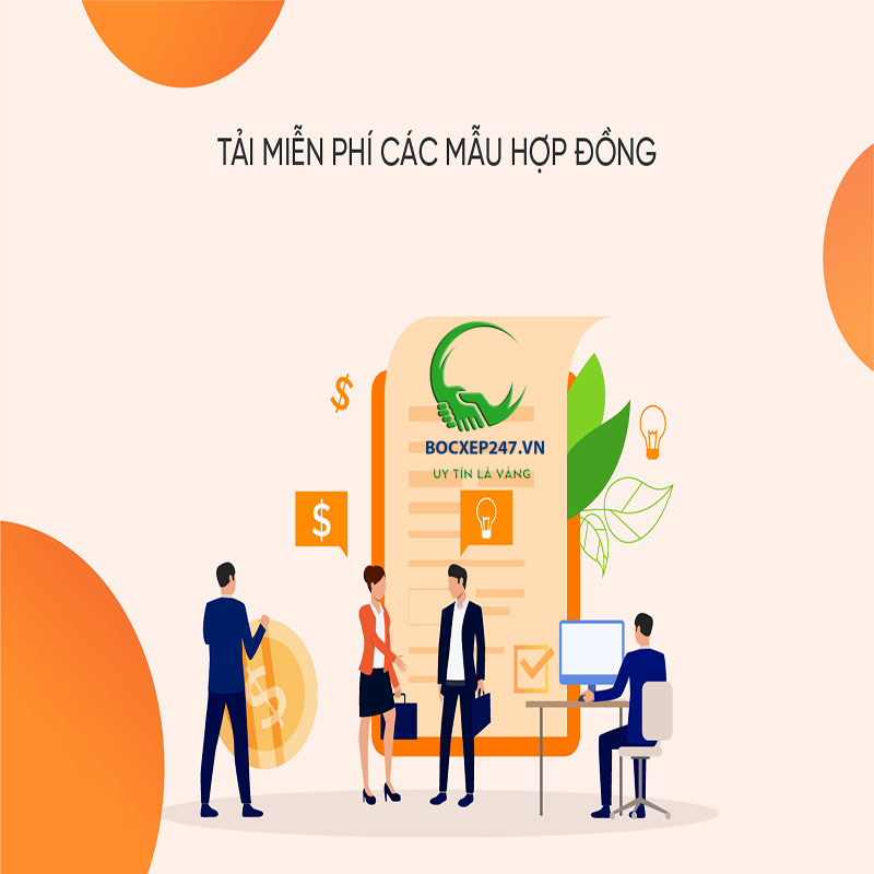 Mẫu hợp đồng thuê nhân công bốc xếp hàng chuẩn nhất