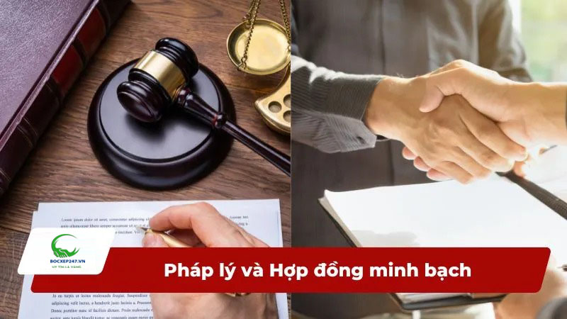 Pháp lý và hợp đồng minh bạch