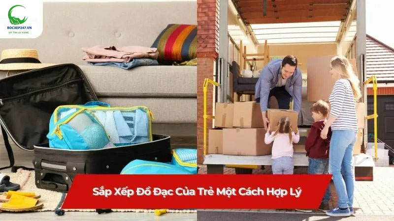 Sắp Xếp Đồ Đạc Của Trẻ Một Cách Hợp Lý