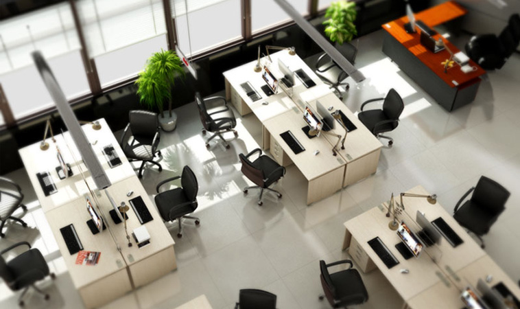 Sắp xếp văn phòng mới