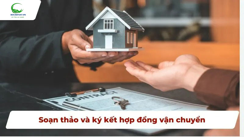 Soạn thảo và ký kết hợp đồng vận chuyển