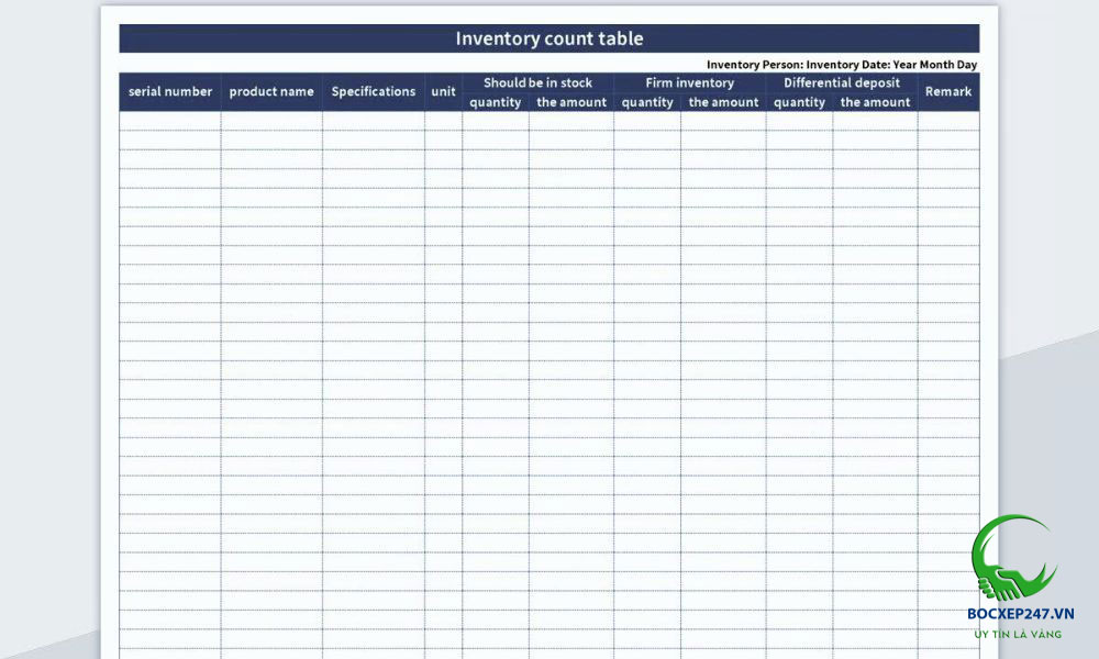 Tạo danh sách mọi đồ vật của bạn