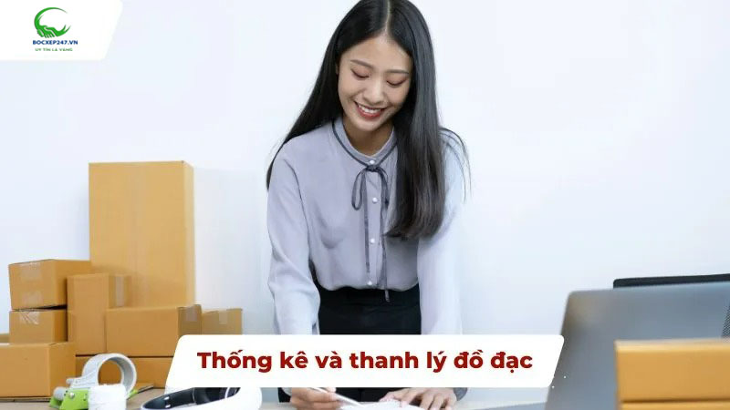 Thống kê và thanh lý đồ đạc