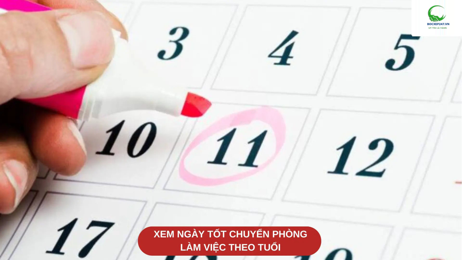 Xem Ngày Tốt Chuyển Phòng Làm Việc Theo Tuổi – Ngày đẹp 2025
